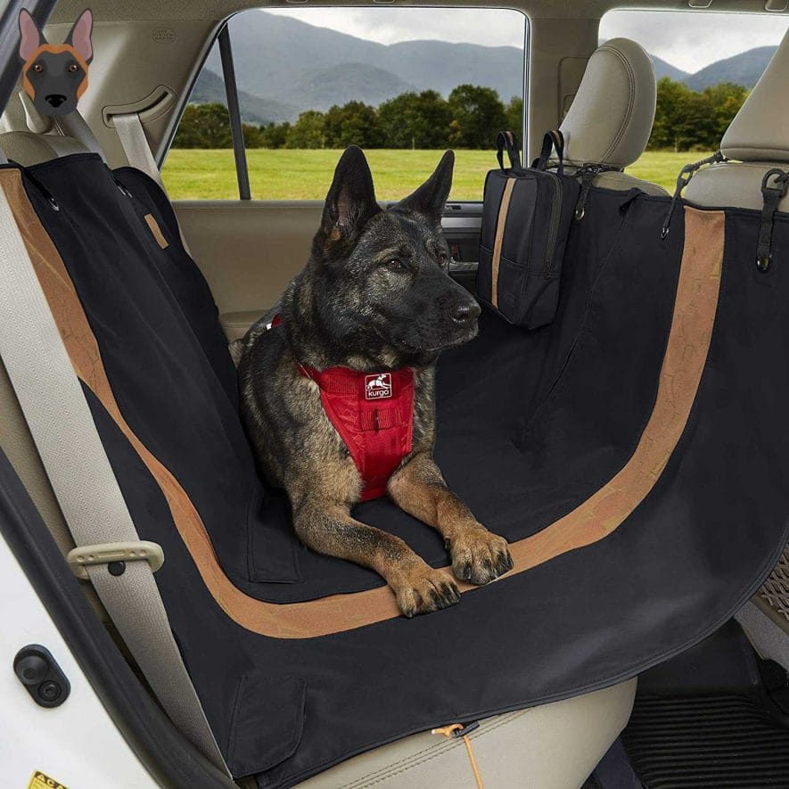 Funda hamaca Kurgo Wander para asiento trasero de coche